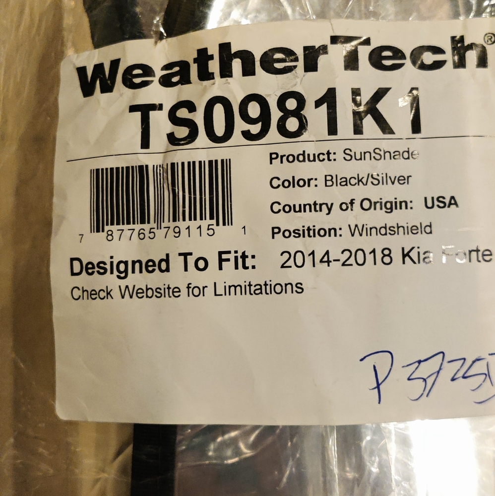 WeatherTech Sunshade - Picture 2 of 6